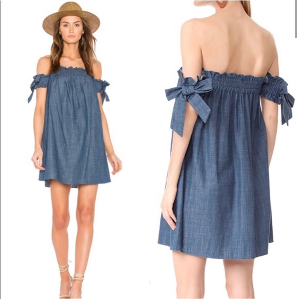MISA Los Angeles Violeta Dress in Indigo